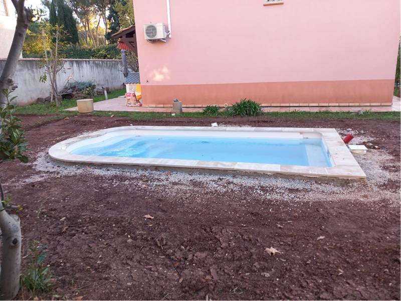 Piscine sans permis SARAH à Toulon prés du Pradet dans le Var