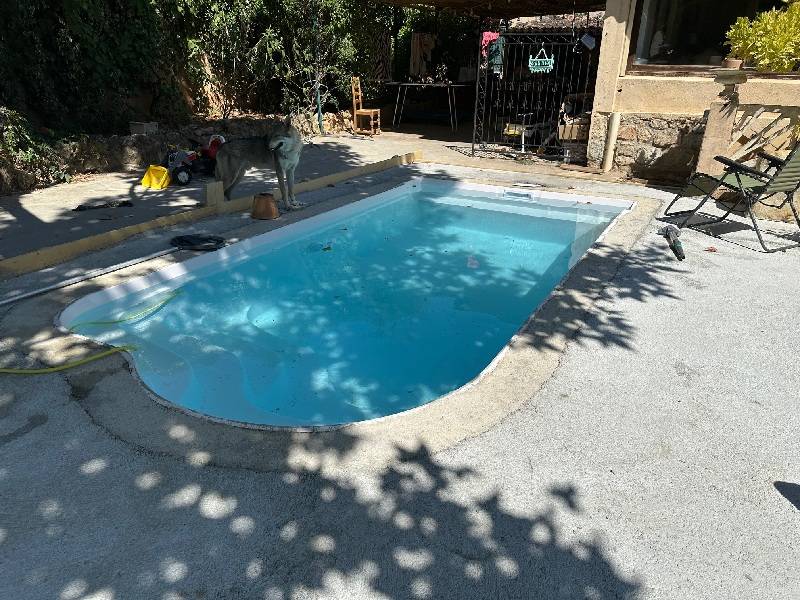Piscine sans permis SARAH au REVEST prés de LA VALETTE dans le VAR