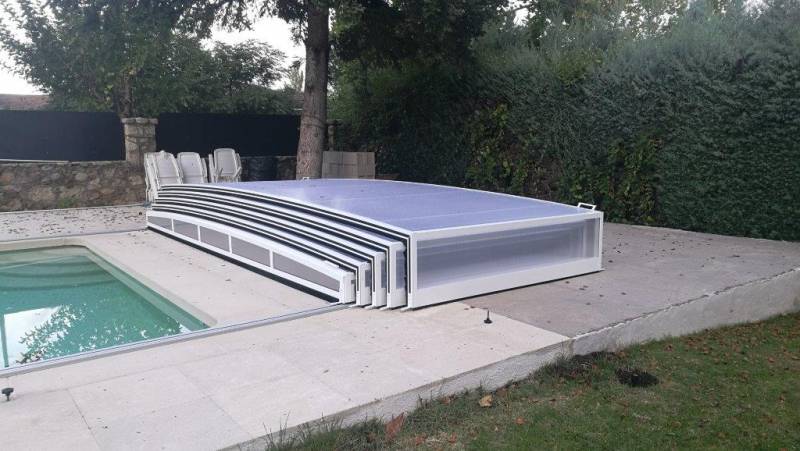 abri de piscine extra plat à Toulon var