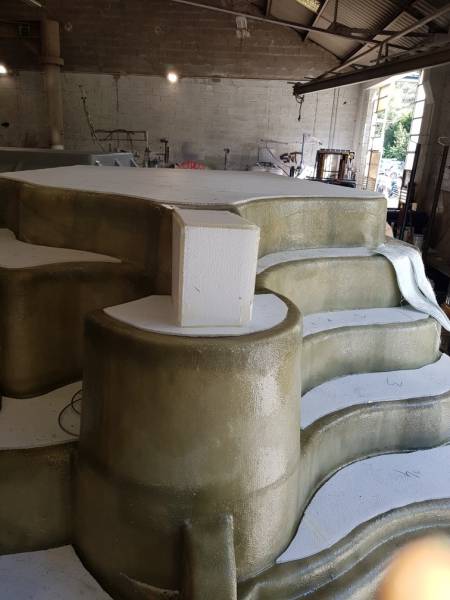 nid d'abeille sur parties planes