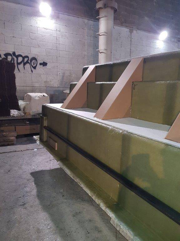 renfort arrière en tube acier