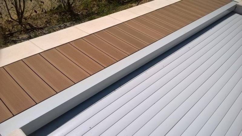 Piscine avec volet dans le Var